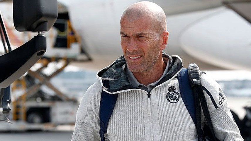 Zidane abandonó la concentración del Real Madrid