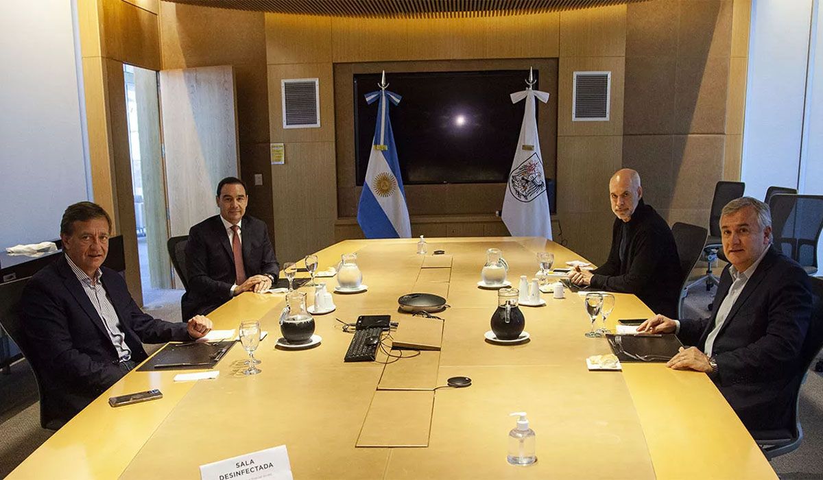 Suarez, Valdez, Rodríguez Larreta y Morales estarán en la reunión.