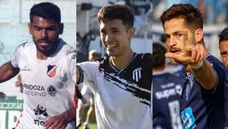Deportivo Maipú, Independiente Rivadavia y Gimnasia y Esgrima se encuentran en el último tramo de la Primera Nacional. Foto: gentileza Deportivo Maipú, Independiente Rivadavia y Gimnasia y Esgrima.