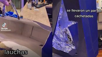 Viral: el inesperado método de unos mendocinos para robar ropa de un local
