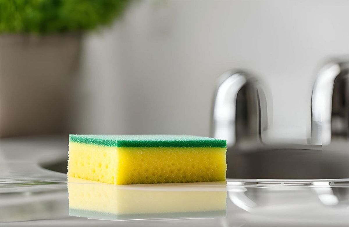 Las esponjas de la cocina para lavar los platos, acumulan una impensada cantidad de gérmenes.