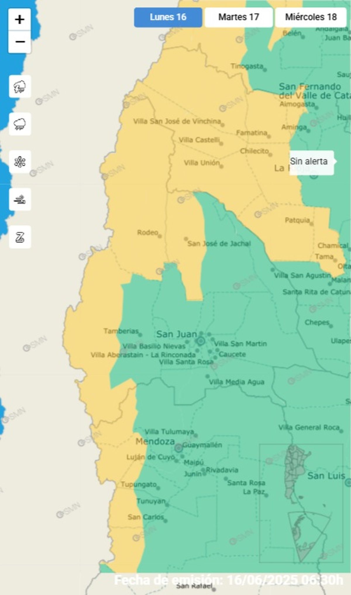 Estas son las áreas afectadas Estas son las áreas afectadas