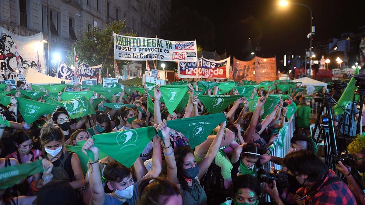 El aborto legal se votará en el Senado.