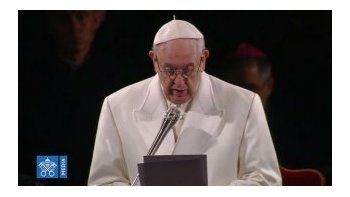 El papa expresó su 