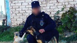 El policía de 27 años acusado de abuso sexual -se pixela su rostro para resguardar la identidad de la víctima-.