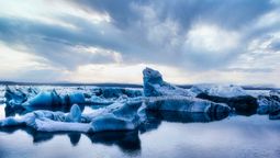 De dónde viene el color azul de los glaciares.