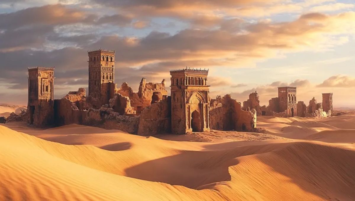La asombrosa ciudad conocida como la Atlántida del desierto