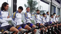 Boca se prepara para jugar con el Rojo de Avellaneda.