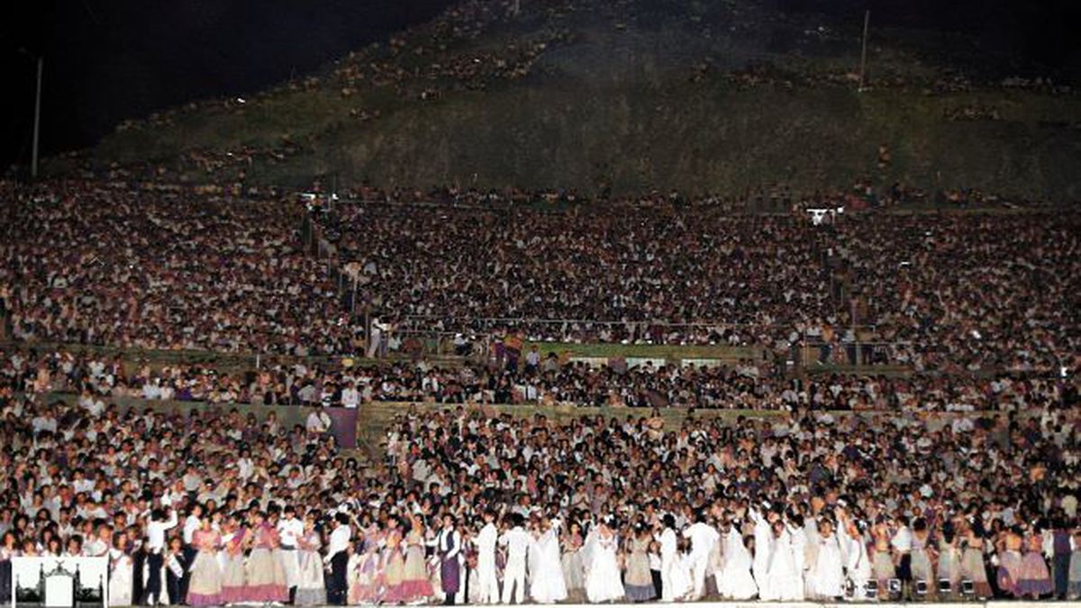 Acto Central de la Vendimia, 1987.