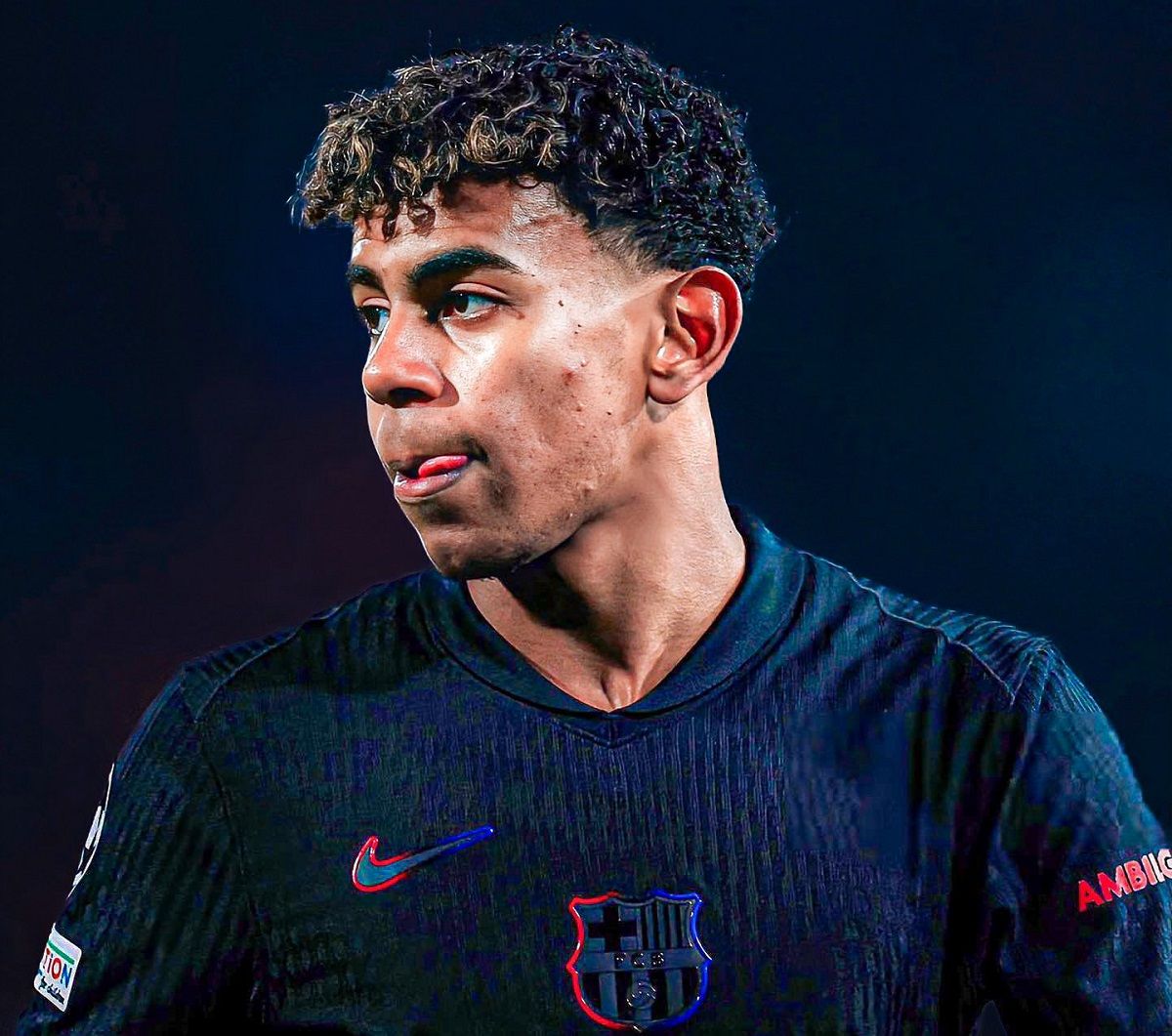 Lamine Yamal sufre dolor en su tobillo y fue desafectado de la convocatoria de la Selección de España. Gentileza: @LamineeYamal