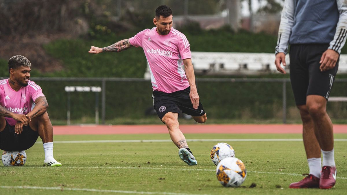 Lionel Messi jugará este domingo con el Inter Miami a las 23 de la Argentina.