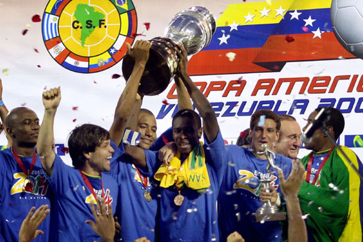 Brasil campeón de la Copa América 2007. Brasil campeón de la Copa América 2007. 