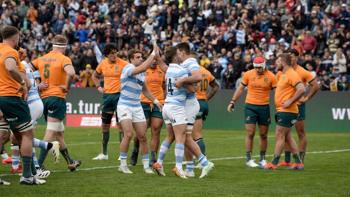 Pablo Matera fue el autor del primer try de Los Pumas