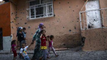Un proyectil que erró a su objetivo principal mató a una niña de 9 años en Turquía