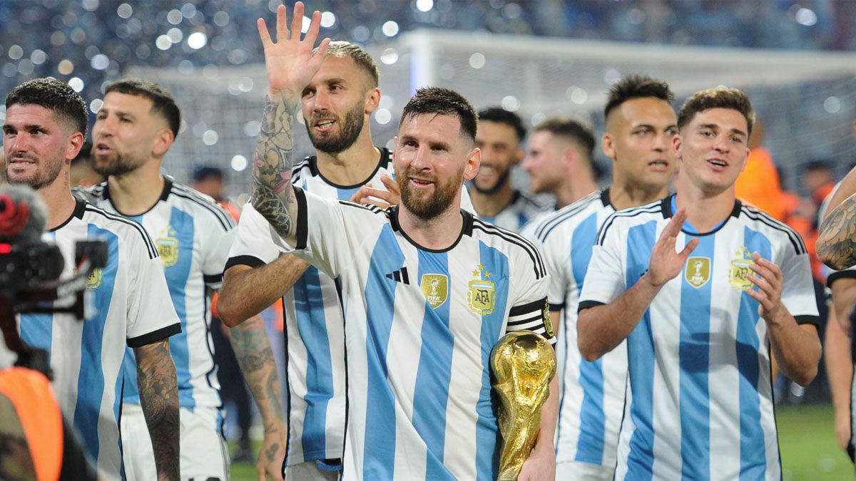 La Selección argentina campeona del mundo en Qatar se medirá con Australia el próximo 15 de junio.