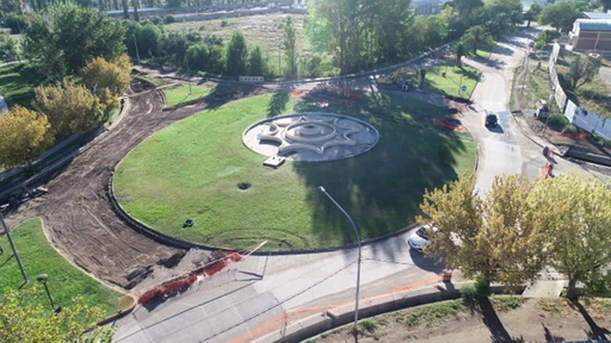 Obras en San Rafael.