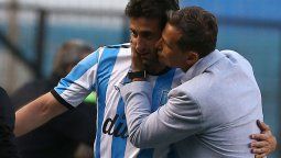 Milito le dio una gran noticia a los hinchas de la Academia
