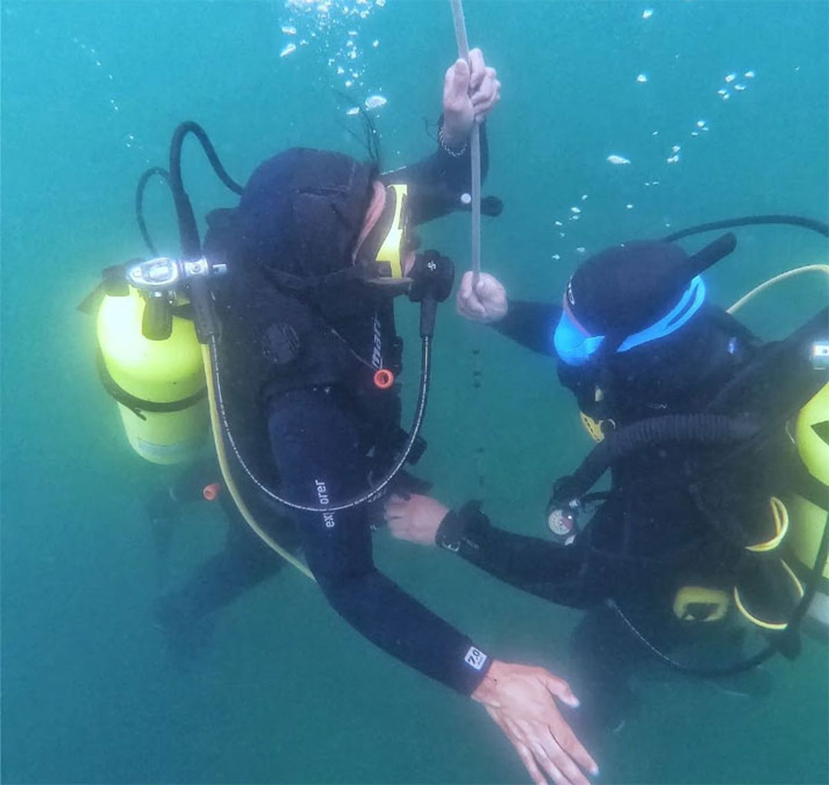 Foto: gentileza Freediving Patagonia. Foto: gentileza Freediving Patagonia.