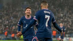 Lionel Messi y Mbappé