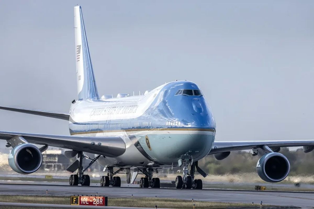 El actual avión de la Presidencia de Estados Unidos, el Air Force One, será reemplazado por un Boeing 747 donado por el gobierno de Qatar. Crédito: EFE/Cristóbal Herrera. El actual avión de la Presidencia de Estados Unidos, el Air Force One, será reemplazado por un Boeing 747 donado por el gobierno de Qatar. Crédito: EFE/Cristóbal Herrera.