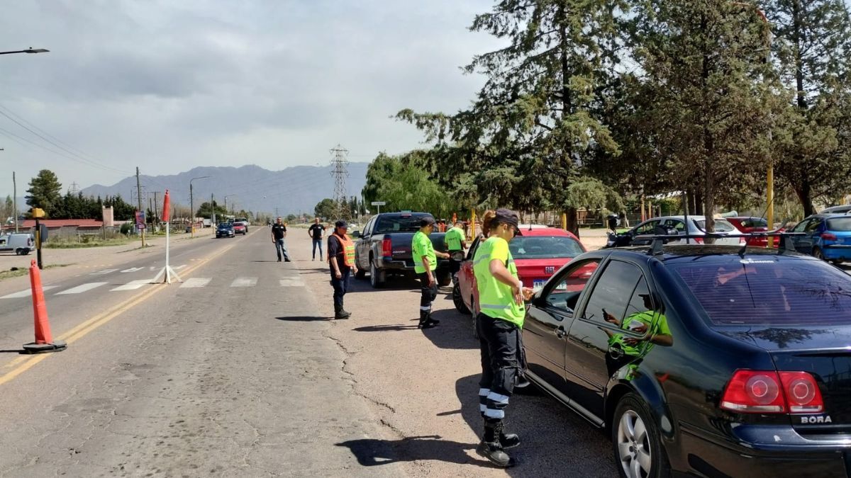 Los controles comenzaron en Las Compuertas este miércoles 20 de septiembre Los controles comenzaron en Las Compuertas este miércoles 20 de septiembre