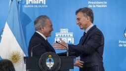 El presidente Macri partió rumbo a Brasil para reunirse con Temer