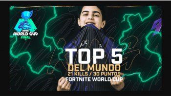 Al pibe que ganó el Fortnite le sacaron una gran tajada de su premio en impuestos