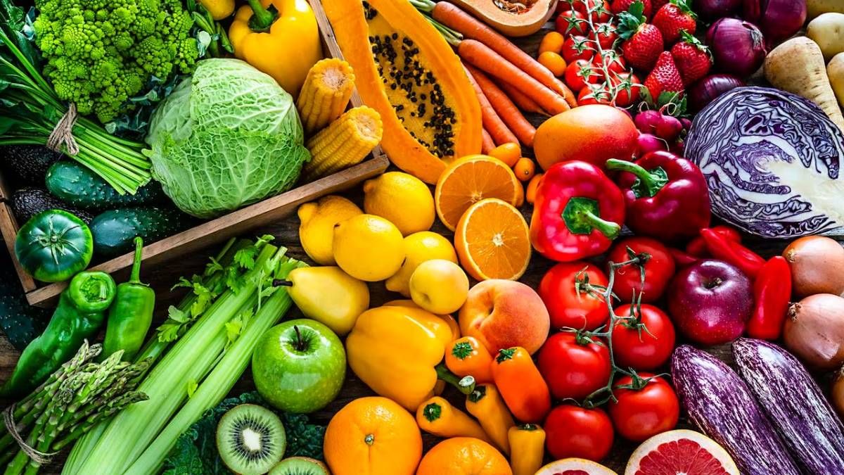 La dieta arcoíris que ayuda a adelgazar y a comer más sano. 