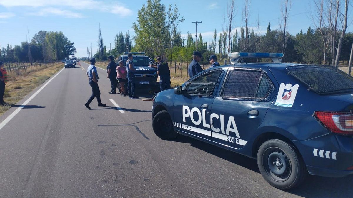 Un hombre de 45 años fue encontrado muerto luego de ser atropellado en San Rafael y buscan al autor del hecho. Foto: Ministerio de Seguridad