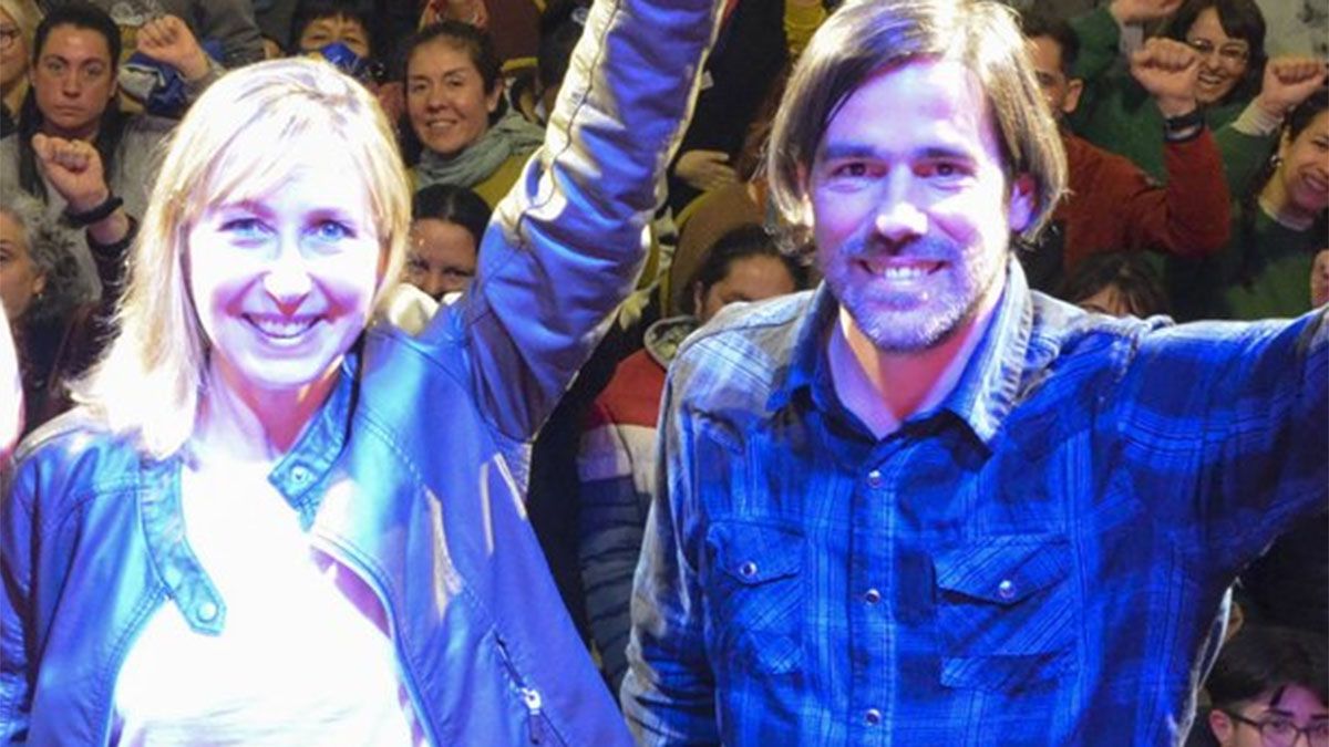 Myriam Bregman y Nicolás del Caño, ambos del Partido de Trabajadores Socialistas (PTS). Myriam Bregman y Nicolás del Caño, ambos del Partido de Trabajadores Socialistas (PTS).