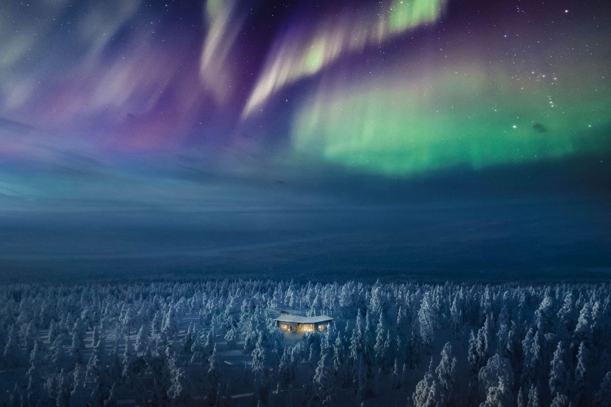 La aurora boreal es un fenómeno que se observa una vez en la vida. La aurora boreal es un fenómeno que se observa una vez en la vida.