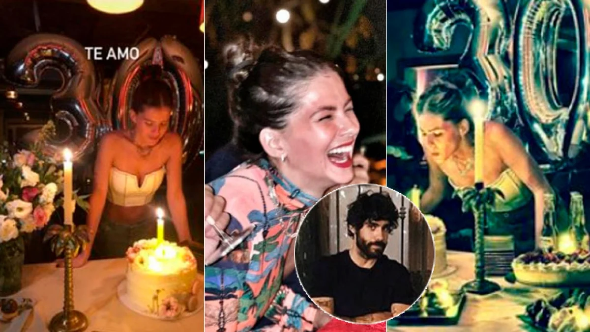 Los únicos famosos que acompañaron a la China Suárez en su festejo.