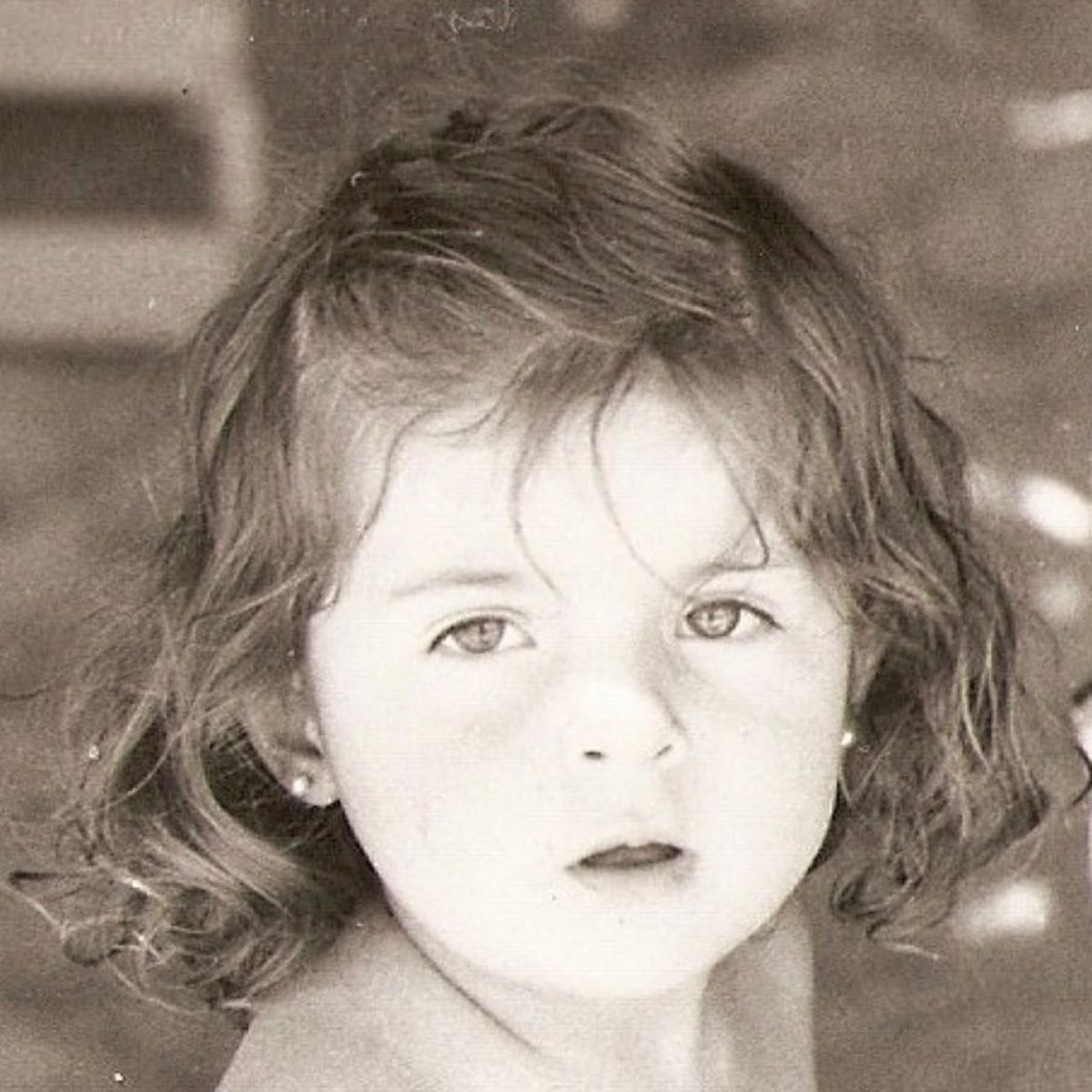 Victoria Ruffo de niña. Victoria Ruffo de niña.