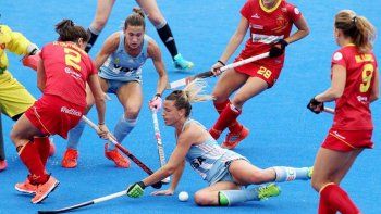 Las Leonas vencieron a España en el tercer amistoso jugado en Mardel