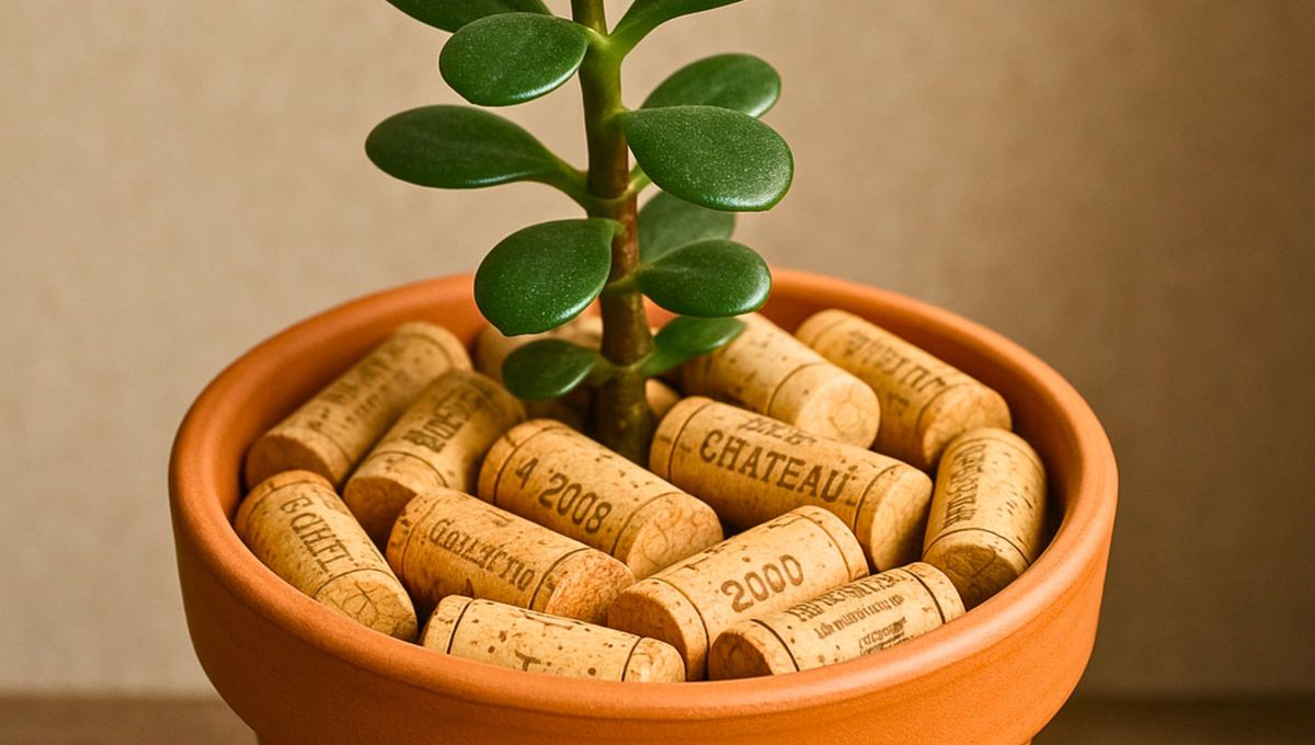 Poner corchos en la tierra de tus plantas: por qué lo recomiendan, para qué sirve y cuáles son sus beneficios