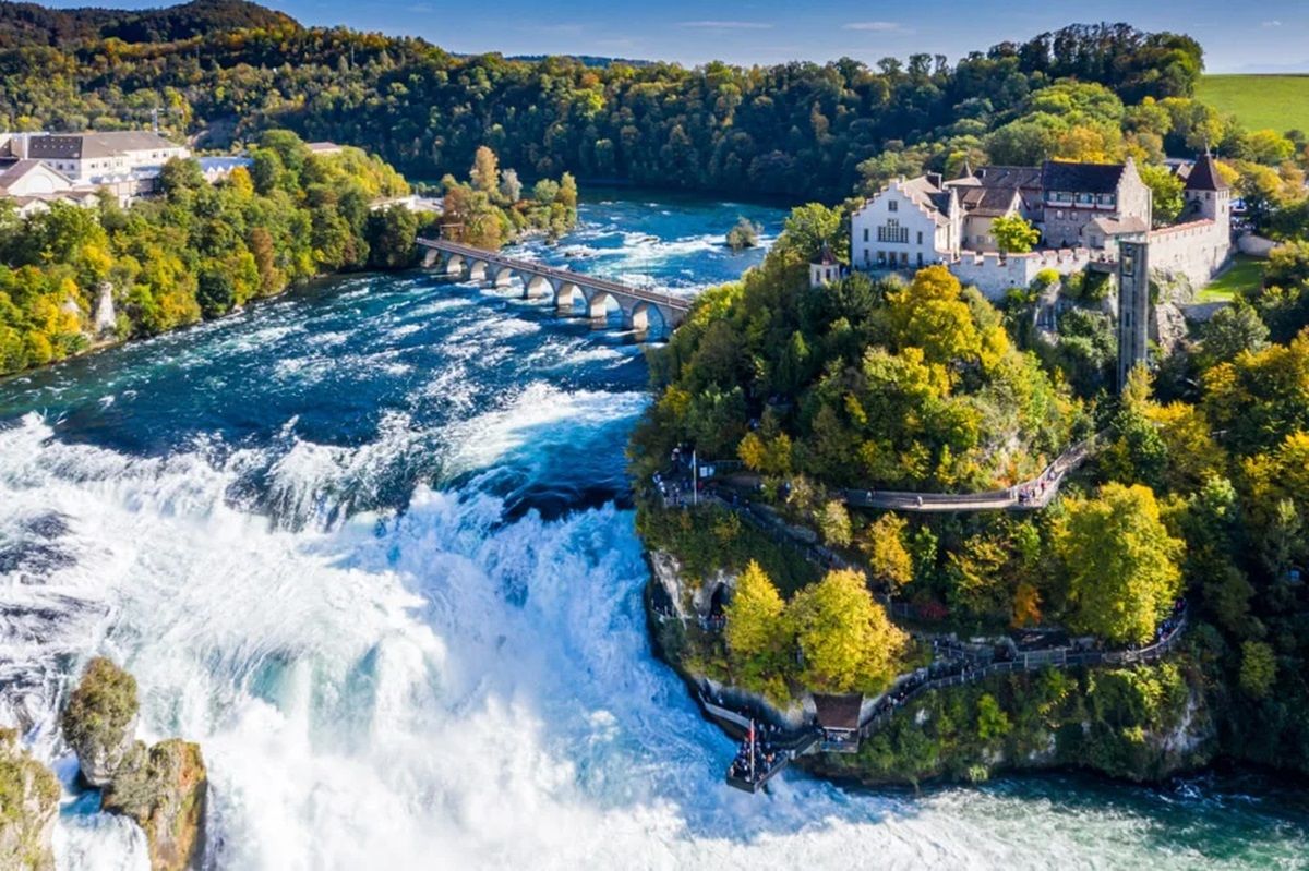 Las majestuosas cataratas más grandes de Europa se encuentran en este destino.