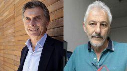 Macri dialogó con el profesor al que elogió y que protestó contra él