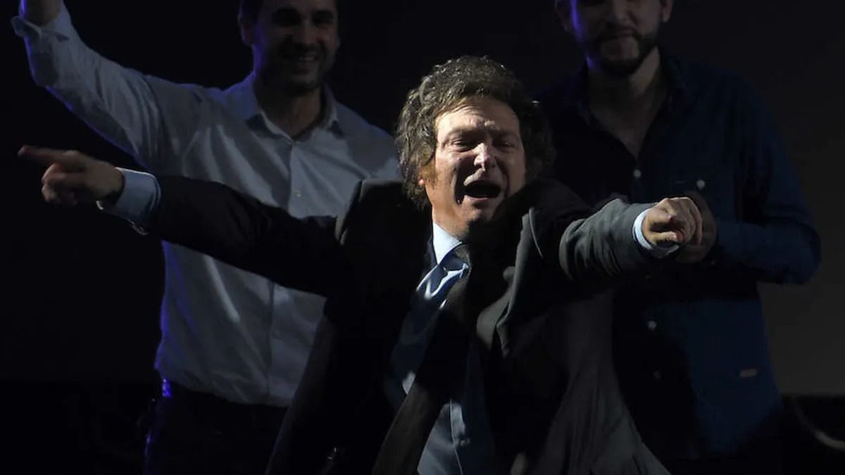 Milei estuvo en Mendoza el 22 de abril pasado y brindó una charla sobre dolarizar la economía argentina.