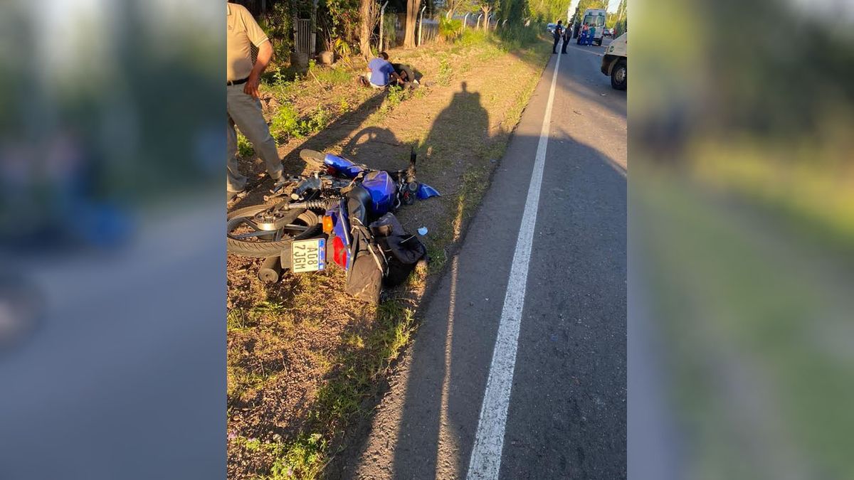 El accidente frontal ocurrió alrededor de las 19.25 del domingo sobre la ruta 160, en San Rafael. El accidente frontal ocurrió alrededor de las 19.25 del domingo sobre la ruta 160, en San Rafael.