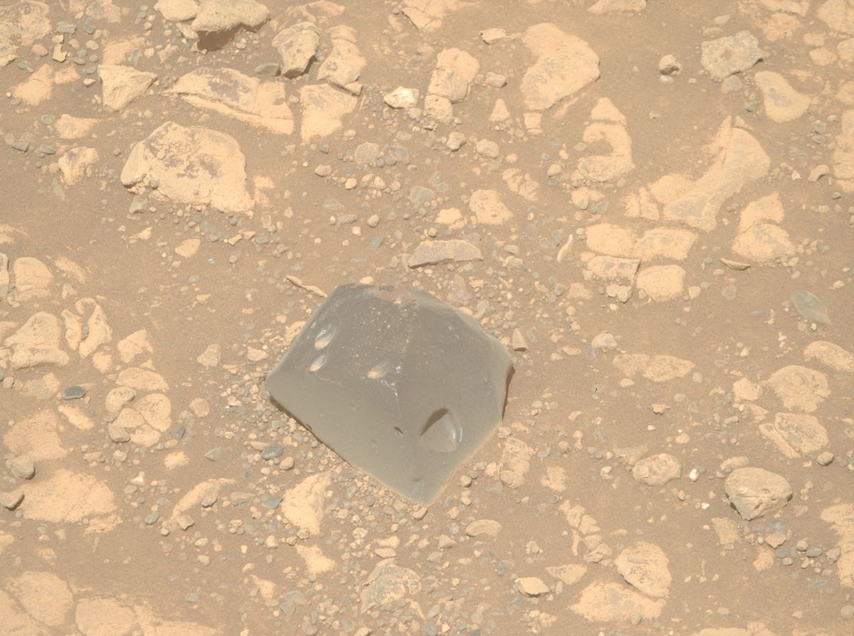 La roca que tiene perplejos a los científicos. La roca que tiene perplejos a los científicos.