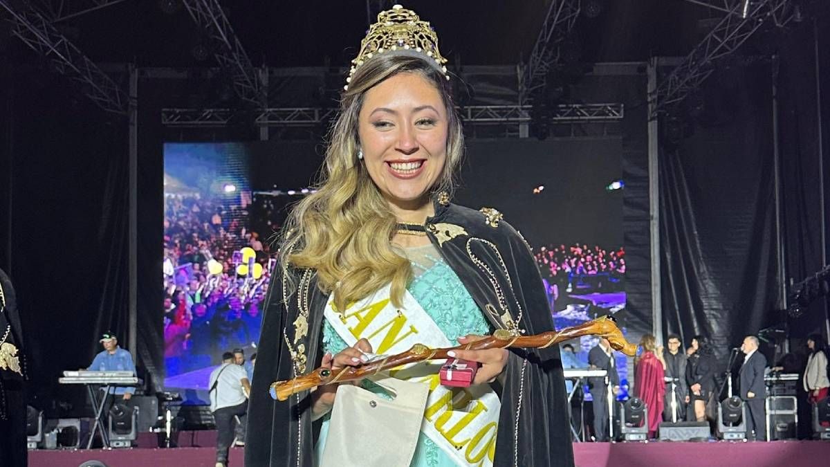 Virginia Gómez Coronel, la reina departamental de la Vendimia 2026 de San Carlos. Virginia Gómez Coronel, la reina departamental de la Vendimia 2026 de San Carlos.