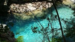 El agua turquesa del Río Motoco, belleza nacional. / gentileza&nbsp;