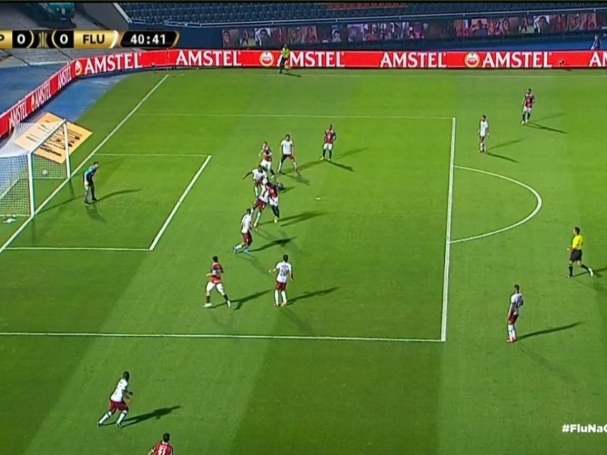 La imagen que el VAR no vio del gol de Boselli.