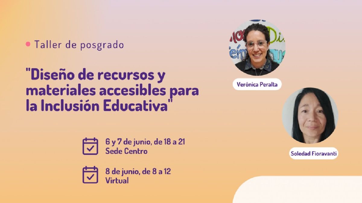 El taller se dictará de manera híbrida, con clases presenciales en la Sede Centro de la Facultad de Educación. El taller se dictará de manera híbrida, con clases presenciales en la Sede Centro de la Facultad de Educación.