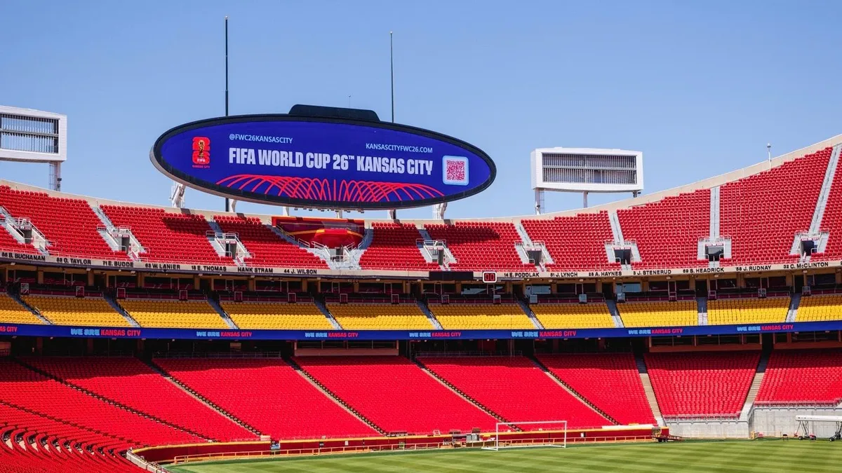 El Arrowhead Stadium tiene capacidad para 76.000 espectadores.