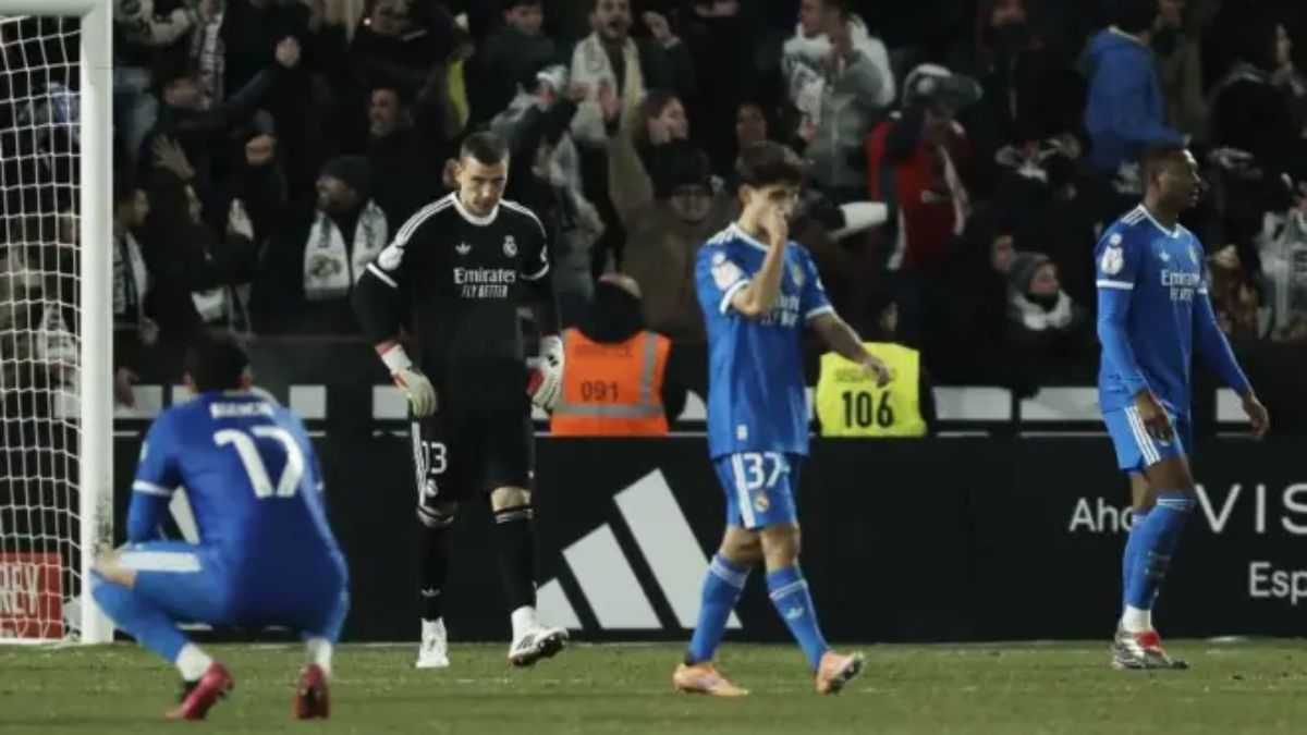 El rostro de la derrota. El Albacete eliminó de la Copa del Rey al poderoso Real Madrid e intensificó la crisis futbolística del Merengue.