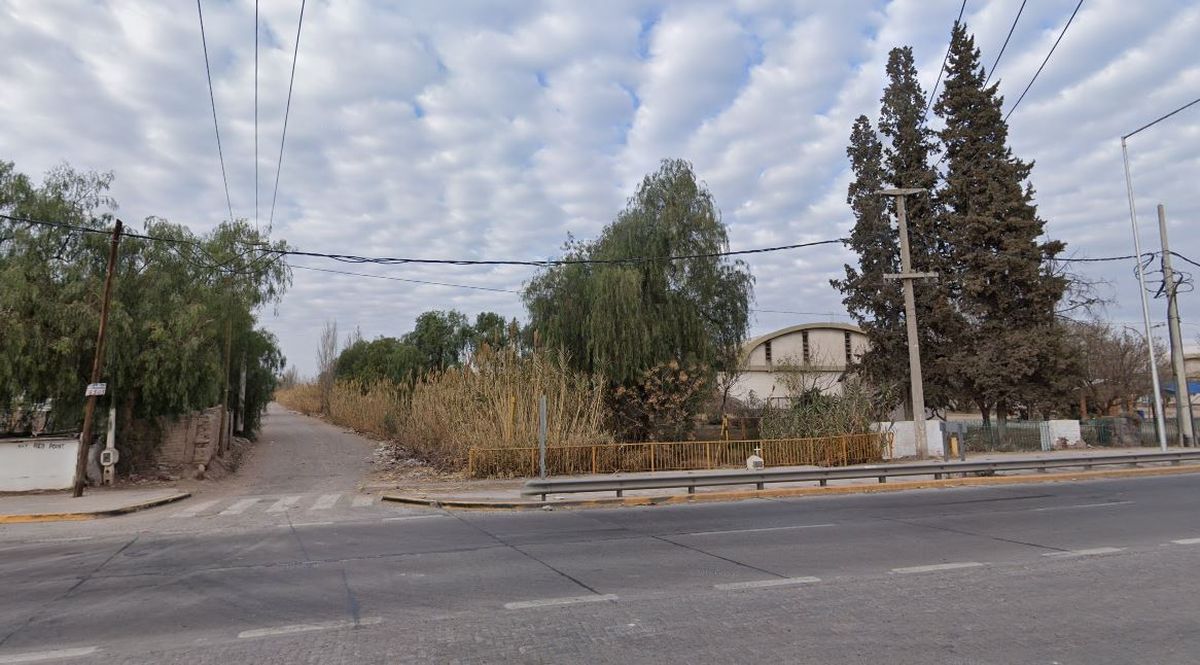 La zona del accidente.