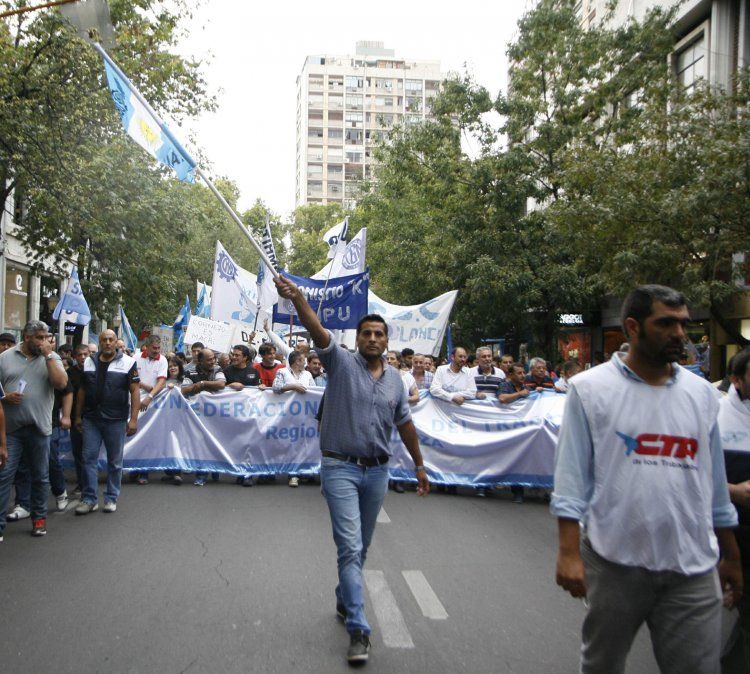 Sólo marcharán en Mendoza los sindicatos disidentes
