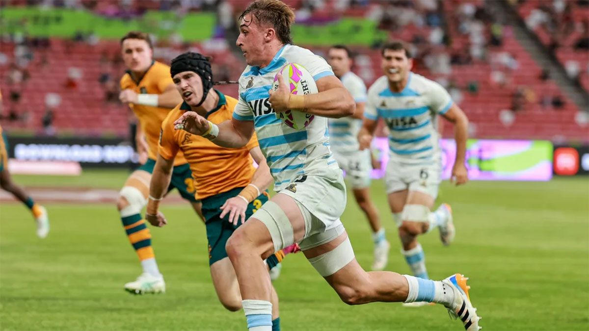 Cómo les fue a Los Pumas 7s ante Australia en el debut en el Seven de Vancouver