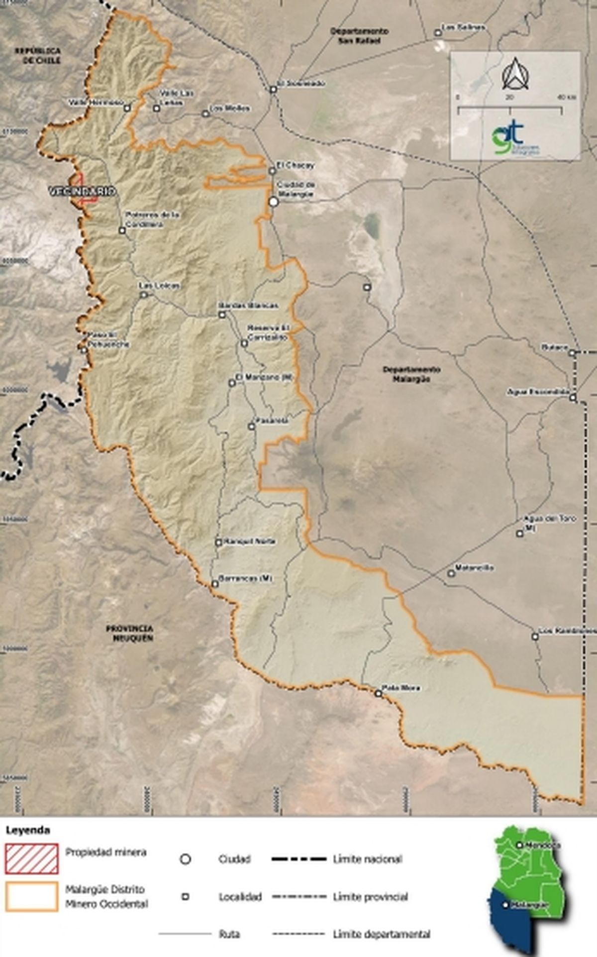 Vecindario es otro de los 19 proyectos mineros de Apeleg. Su acceso es complejo. Está pegado a Chile y sólo se puede llegar a pie o en mula. Vecindario es otro de los 19 proyectos mineros de Apeleg. Su acceso es complejo. Está pegado a Chile y sólo se puede llegar a pie o en mula.